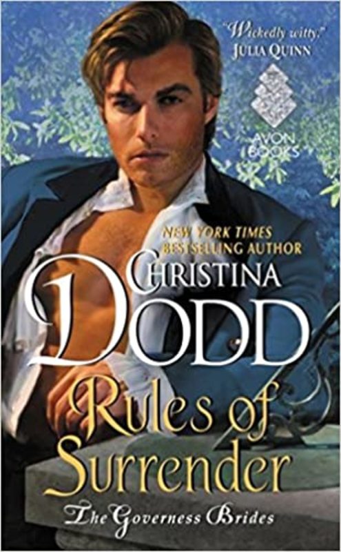 Book cover for "Rules of Surrender" by Christina Dodd