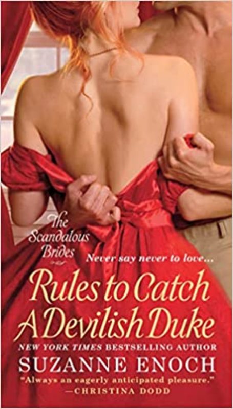 Book cover for "Rules to Catch a Devilish Duke" by Suzanne Enoch