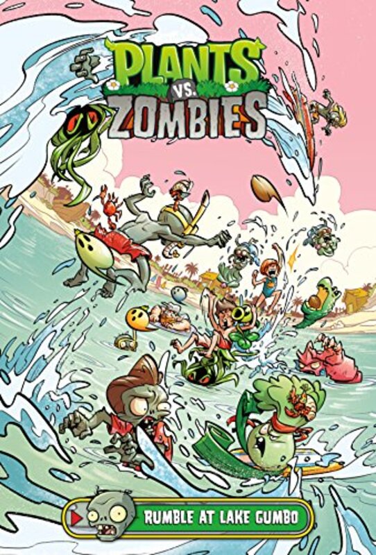 Book cover for "Rumble at Lake Gumbo" by Paul Tobin