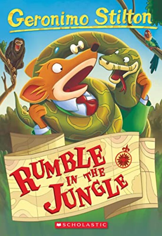 Book cover for "Rumble in the Jungle" by Elisabetta Dami