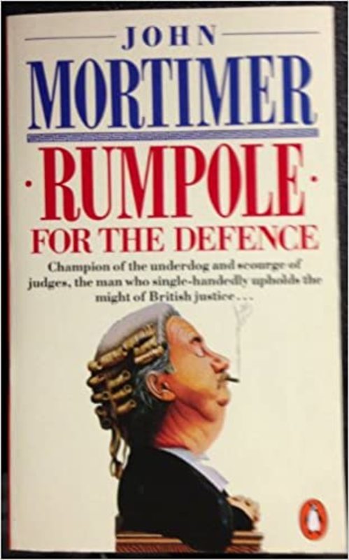 Book cover for "Rumpole for the Defence" by John Mortimer