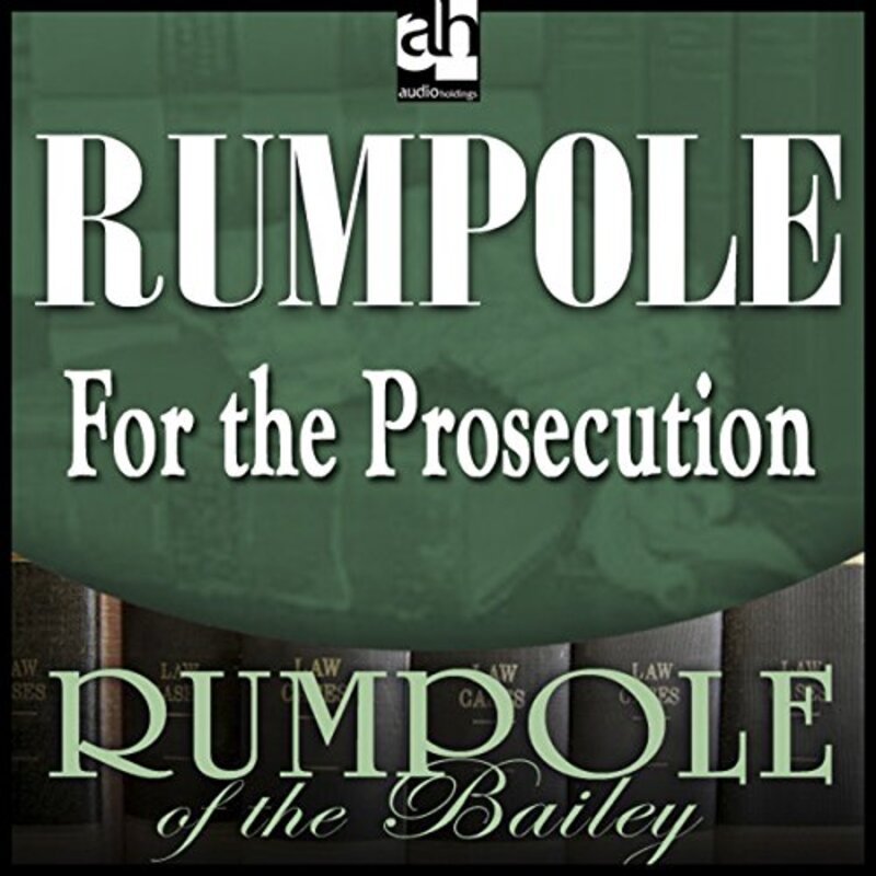 Book cover for "Rumpole for the Prosecution" by John Mortimer