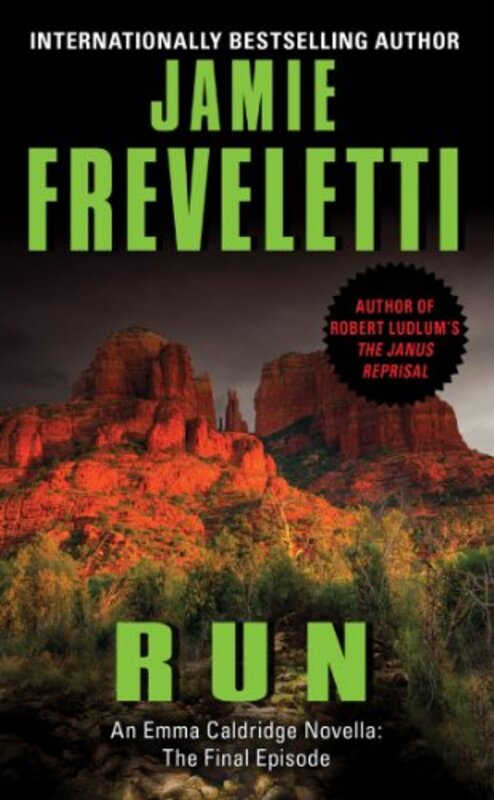 Book cover for "Run" by Jamie Freveletti