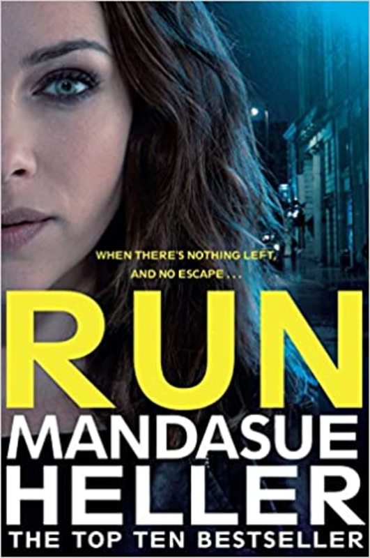 Book cover for "Run" by Mandasue Heller