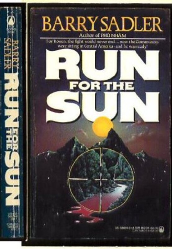 Book cover for "Run For The Sun" by Barry Sadler