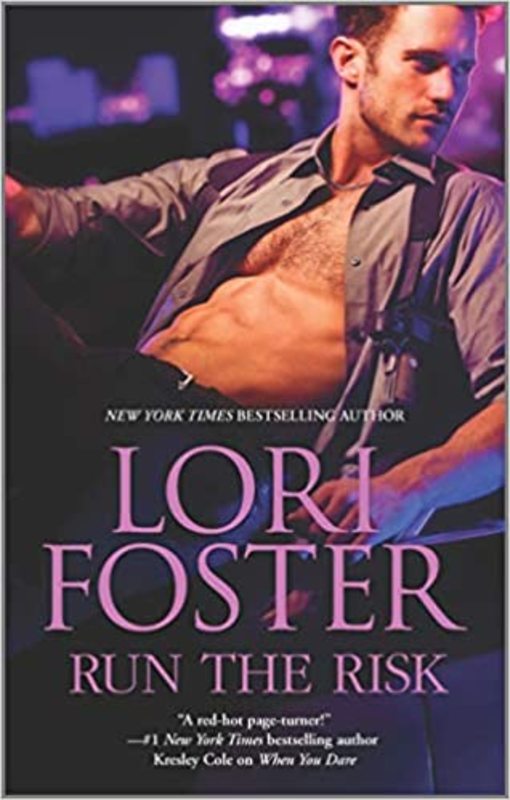 Book cover for "Run the Risk" by Lori Foster