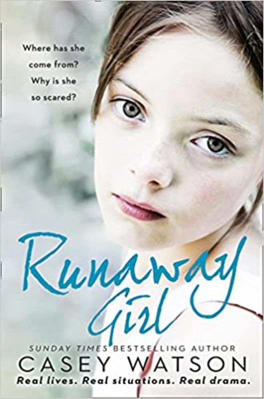 Book cover for "Runaway Girl" by Casey Watson