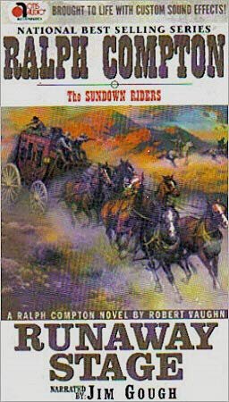 Book cover for "Runaway Stage" by Ralph Compton