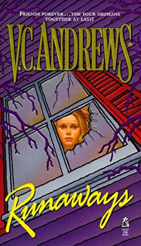 Book cover for "Runaways" by V. C. Andrews