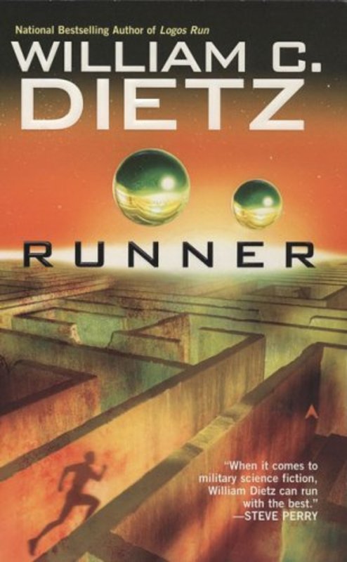 Book cover for "Runner" by William C Dietz