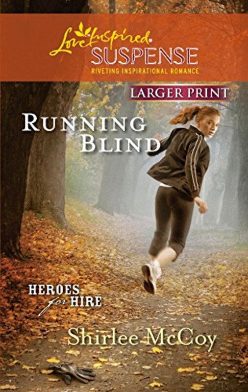 Book cover for "Running Blind" by Shirlee McCoy