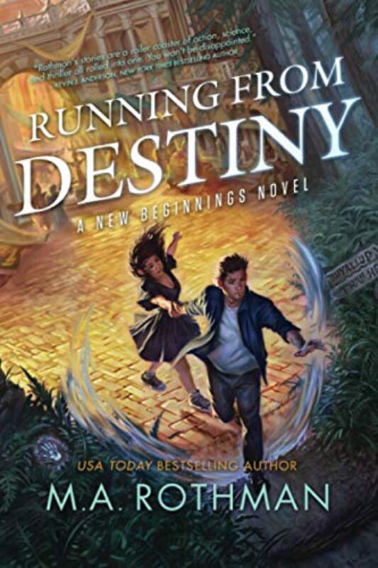 Book cover for "Running From Destiny" by MA Rothman