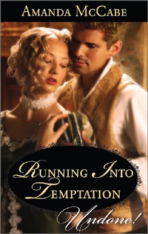 Book cover for "Running Into Temptation" by Amanda McCabe