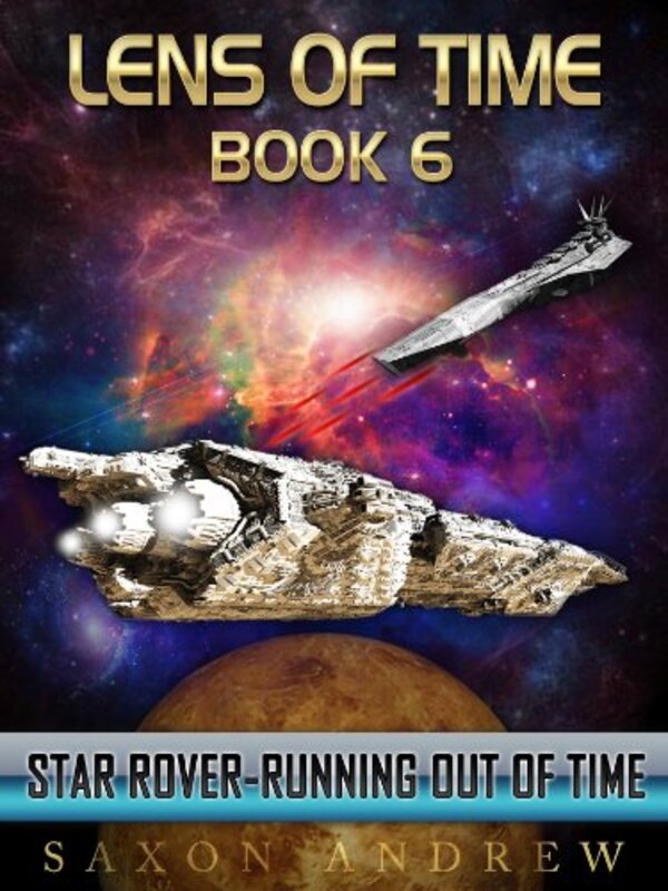 Book cover for "Running Out of Time" by Saxon Andrew