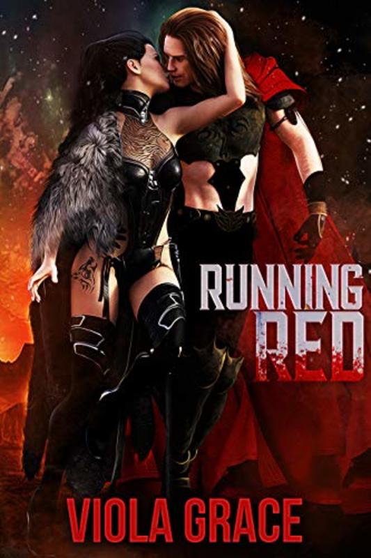 Book cover for "Running Red" by Viola Grace