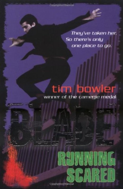 Book cover for "Running Scared" by Tim Bowler