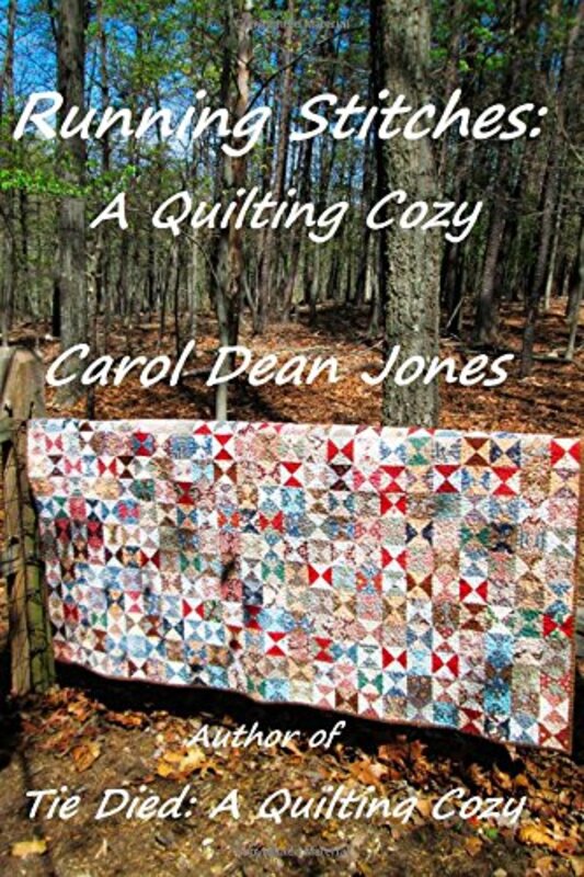 Book cover for "Running Stitches" by Carol Dean Jones