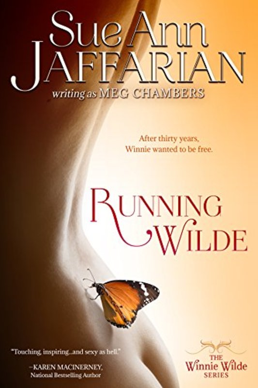 Book cover for "Running Wilde" by Sue Ann Jaffarian