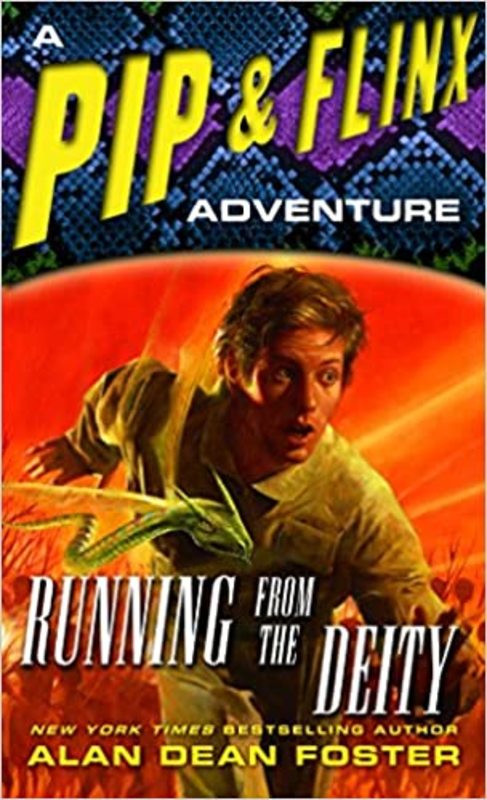 Book cover for "Running from the Deity" by Alan Dean Foster