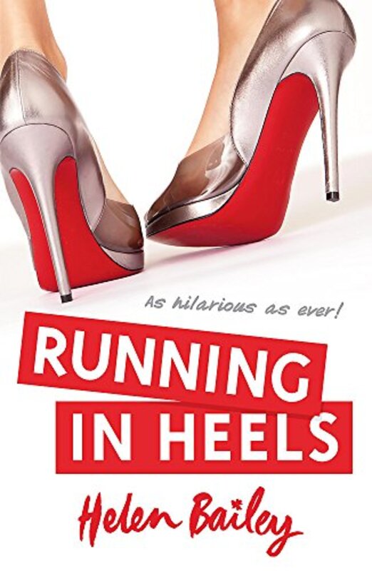 Book cover for "Running in Heels" by Helen Bailey