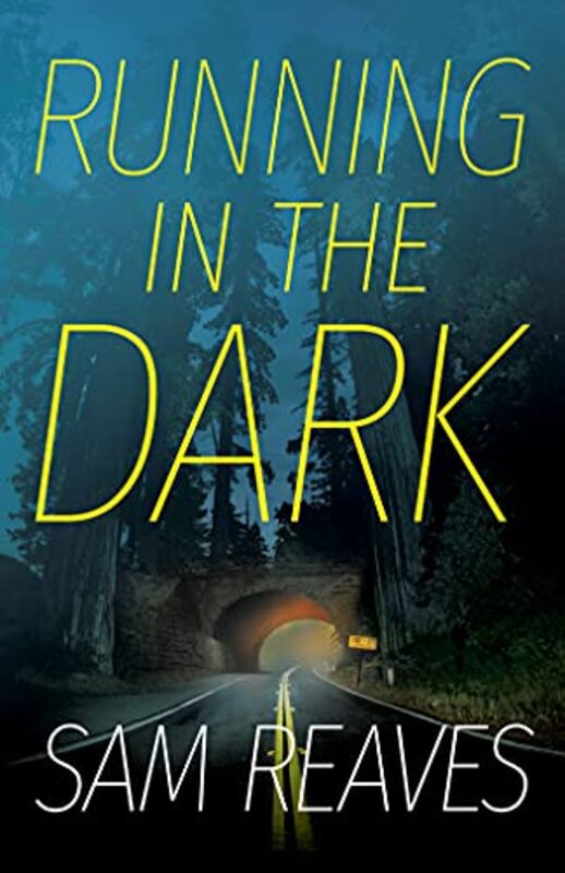 Book cover for "Running in the Dark" by Sam Reaves