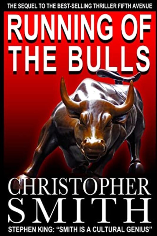 Book cover for "Running of the Bulls" by Christopher Smith