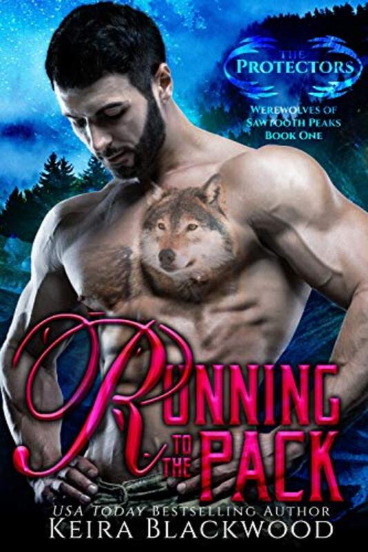 Book cover for "Running to the Pack" by Keira Blackwood