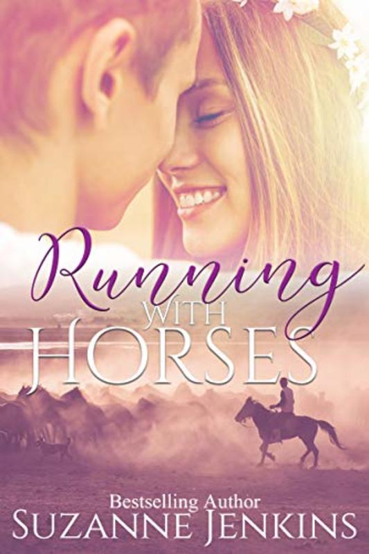 Book cover for "Running with Horses" by Suzanne Jenkins
