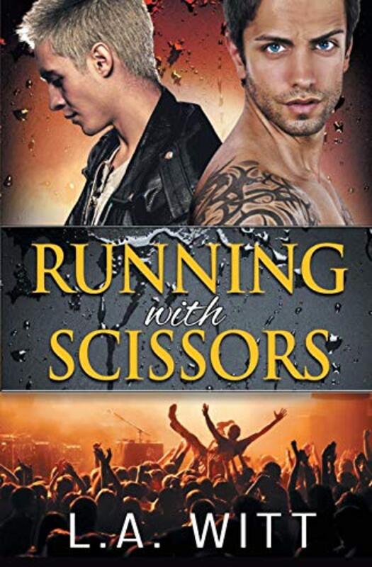 Book cover for "Running with Scissors" by LA Witt