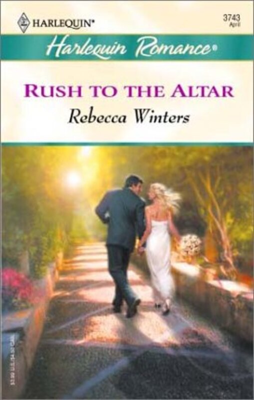 Book cover for "Rush To The Altar" by Rebecca Winters