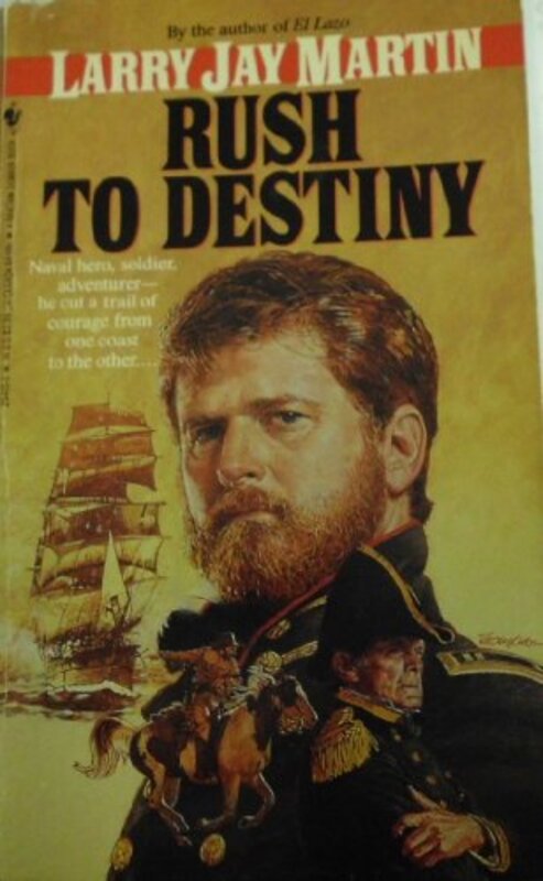 Book cover for "Rush to Destiny" by LJ Martin