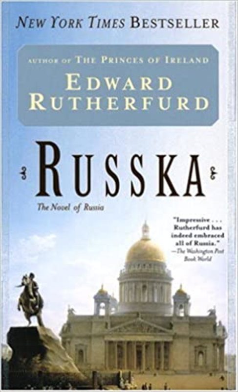 Book cover for "Russka" by Edward Rutherfurd