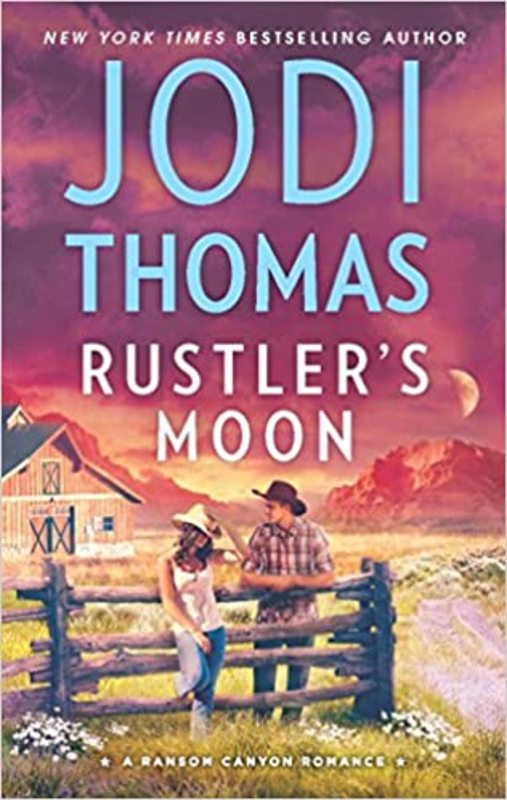 Book cover for "Rustler's Moon" by Jodi Thomas