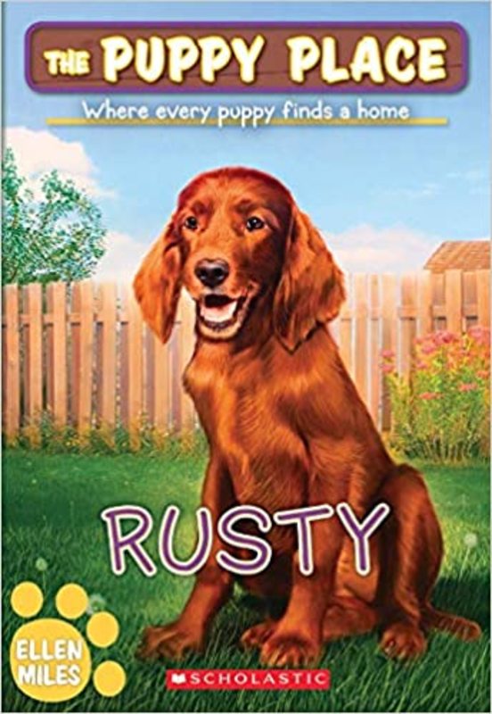 Book cover for "Rusty" by Ellen Miles