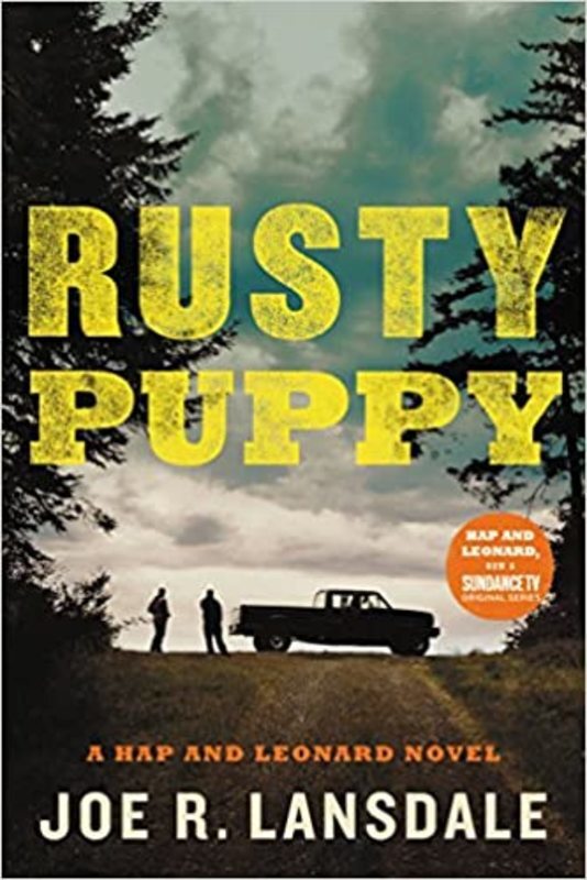 Book cover for "Rusty Puppy" by Joe Lansdale