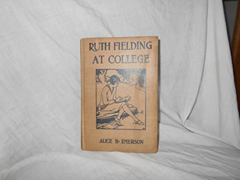 Book cover for "Ruth Fielding At College" by Alice B Emerson