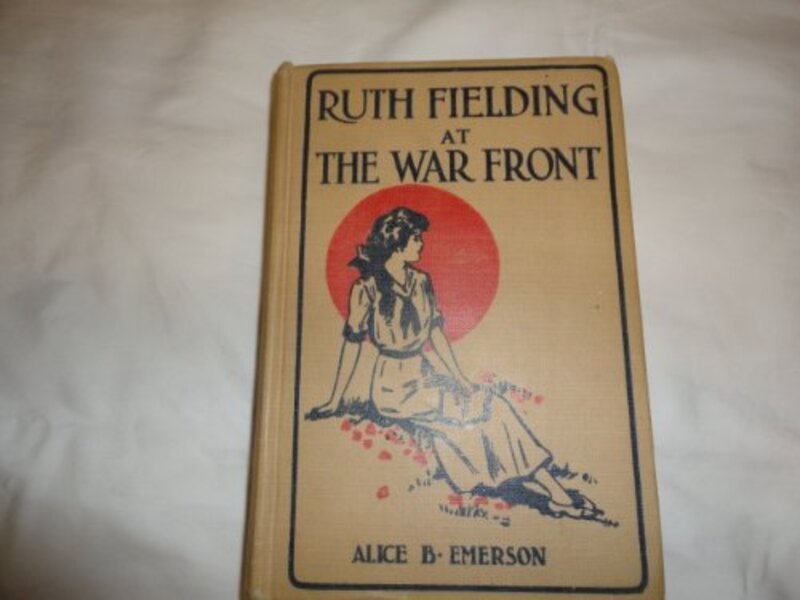 Book cover for "Ruth Fielding At the War Front" by Alice B Emerson