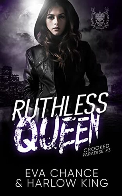 Book cover for "Ruthless Queen" by Eva Chance