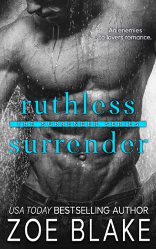 Book cover for "Ruthless Surrender" by Zoe Blake