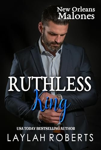 Book cover for "Ruthless King" by Laylah Roberts