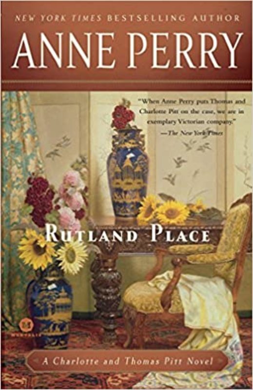 Book cover for "Rutland Place" by Anne Perry