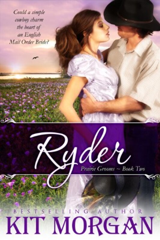 Book cover for "Ryder" by Kit Morgan