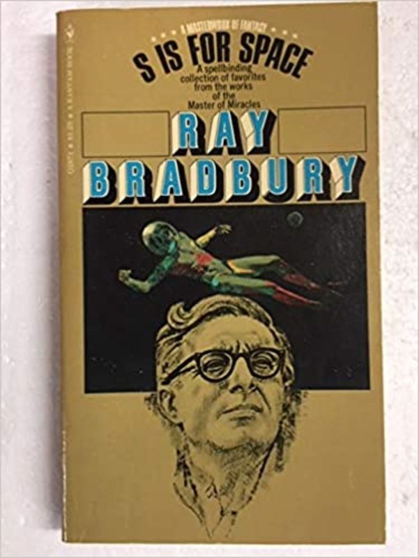 Book cover for "S is for Space" by Ray Bradbury