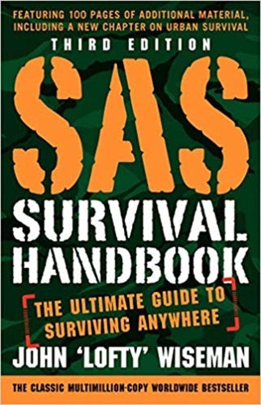 Book cover for "SAS Survival Handbook" by John 'Lofty' Wiseman