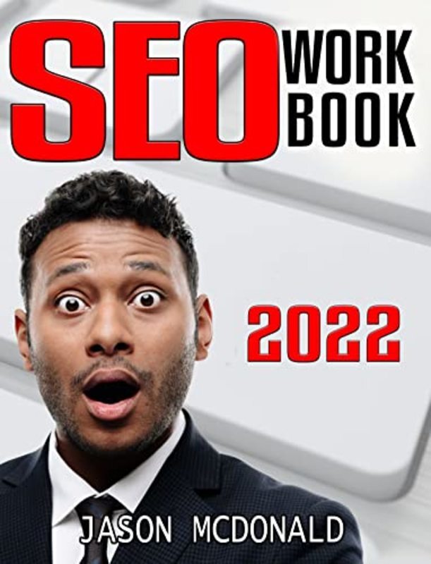 Book cover for "SEO Workbook" by Jason McDonald