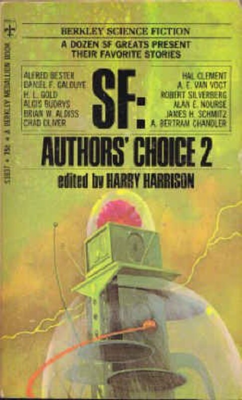 Book cover for "SF Authors' Choice 2" by Harry Harrison