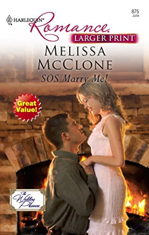 Book cover for "SOS Marry Me!" by Melissa McClone