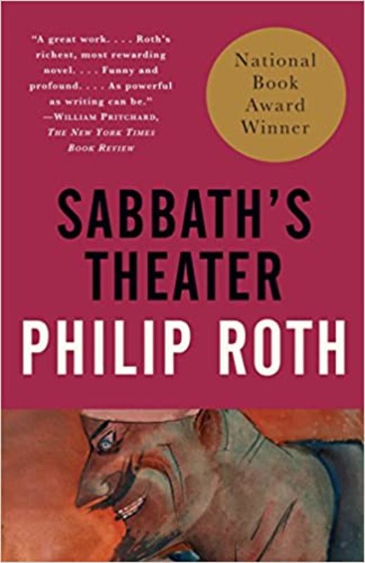 Book cover for "Sabbath's Theater" by Philip Roth