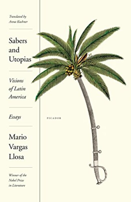 Book cover for "Sabers and Utopias" by Mario Vargas Llosa