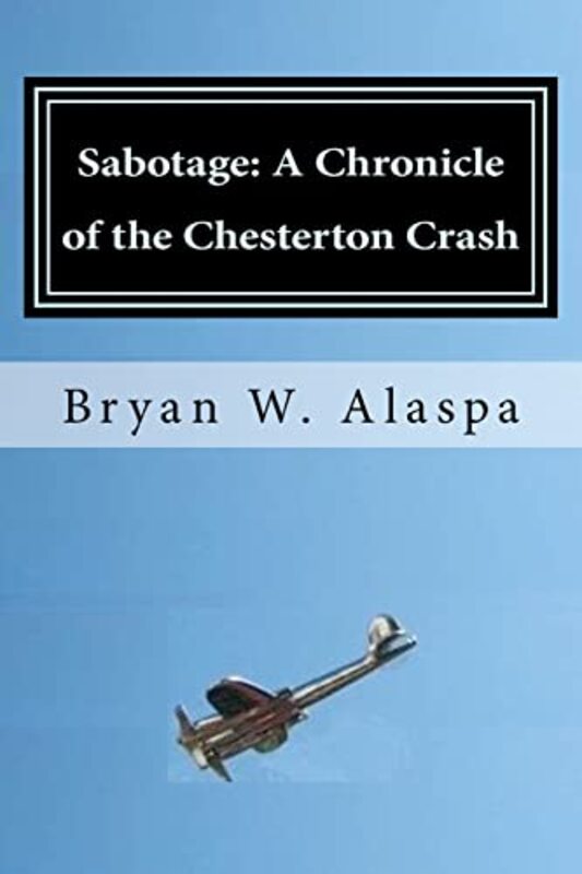 Book cover for "Sabotage" by Bryan W Alaspa